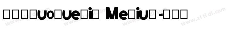 FZZhuoYueTiS Medium字体转换